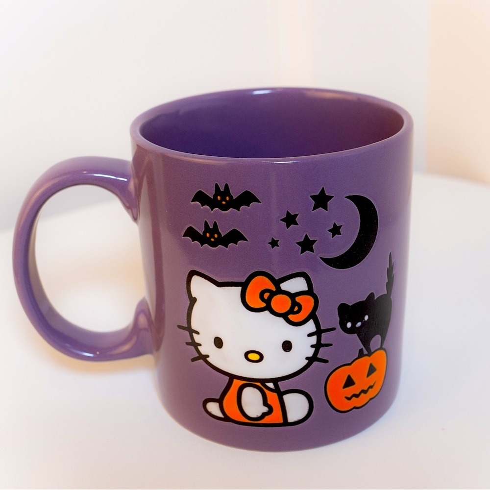 Limited Edition Sanrio Hello Kitty Purple Halloween Mug
